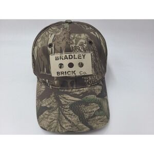 Bradley Brick Co Company Camo Snapback Hat Cap Louisiana Hunt Men Women Brown